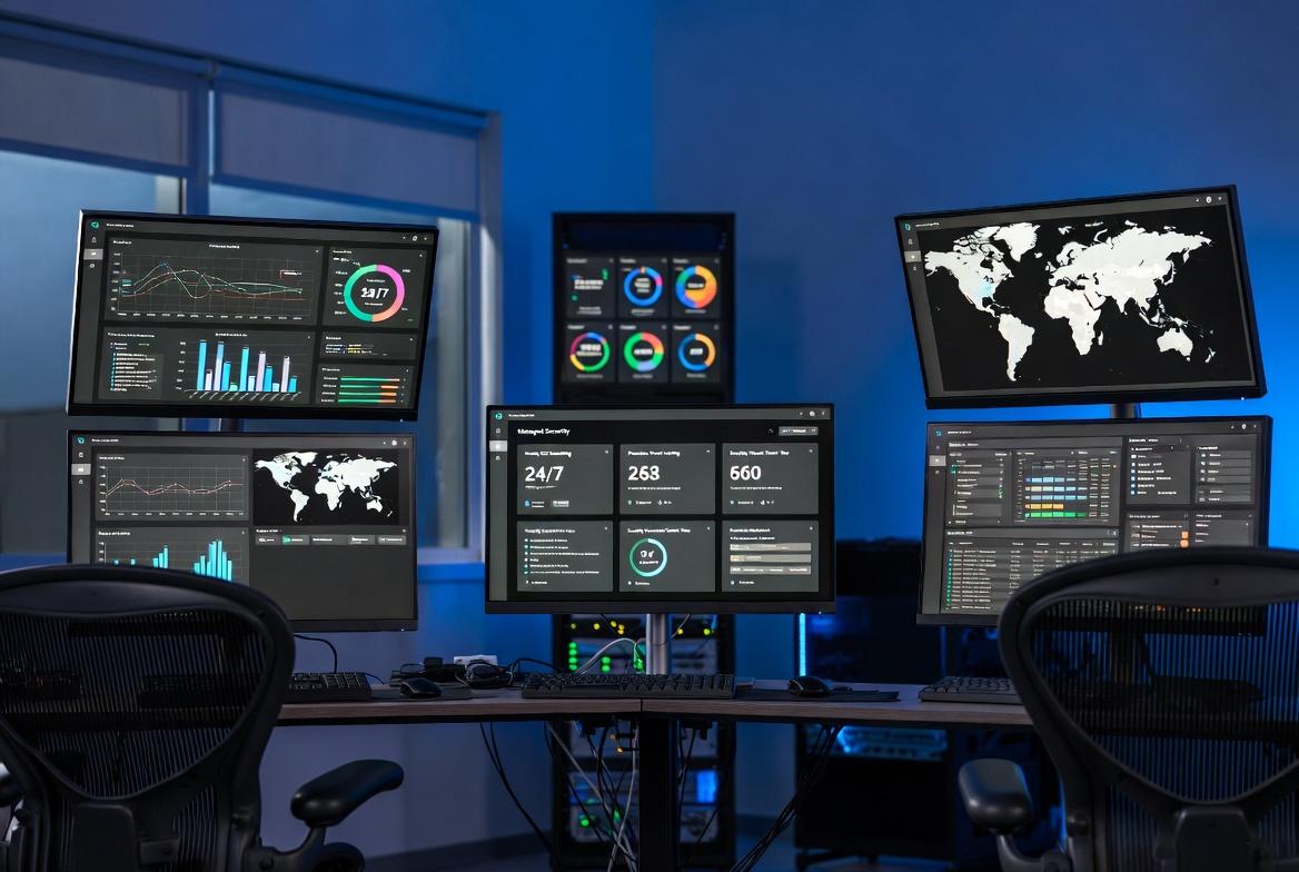 Managed security operations and dashboards